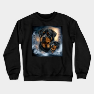 Rottweiler Family Crewneck Sweatshirt